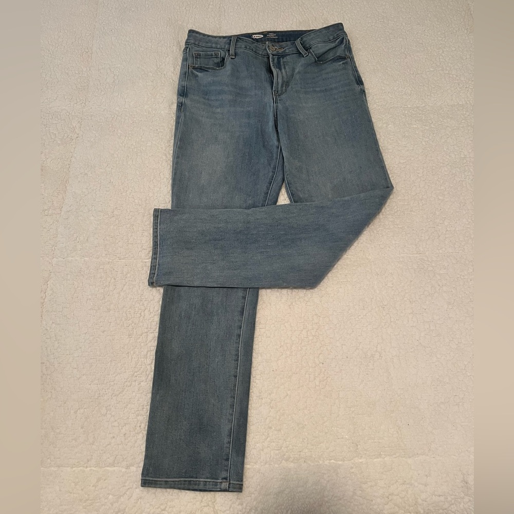 High- rise Power Slim Straight Old Navy Jeans